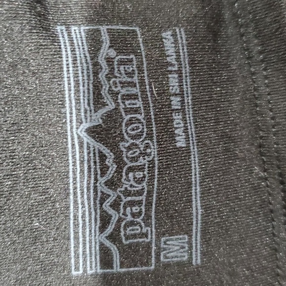 Patagonia stretch draped open back black soft stretch dress - Picture 6 of 9